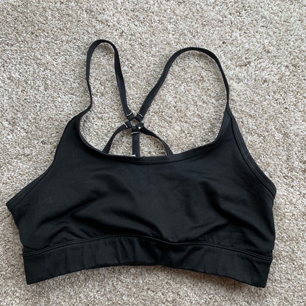Small Black Sports Bra